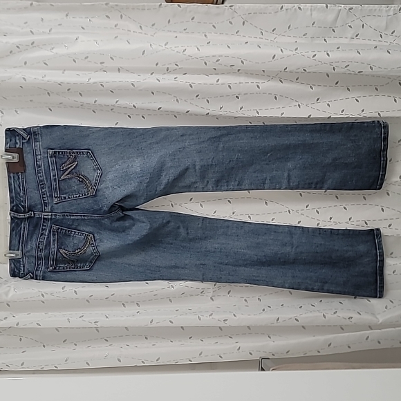 MAURICES Straight-Leg Jean with Everflex  size 7/8 regular - Picture 4 of 4